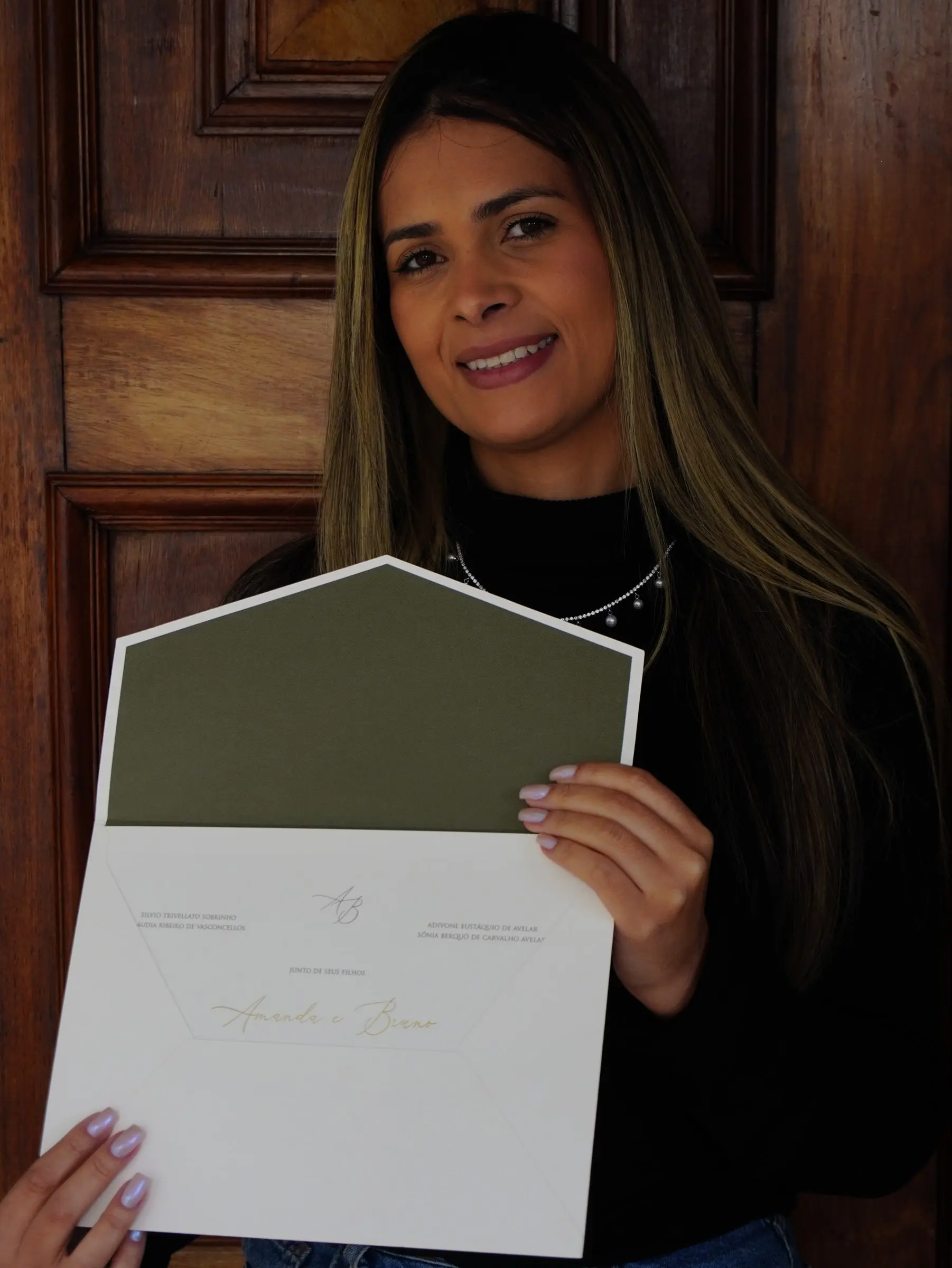 Convite de Amanda e Bruno — Atelier do Convite